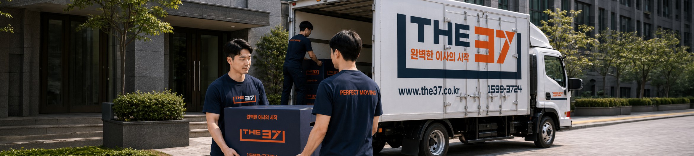 이사 현장의 THE37 작업팀